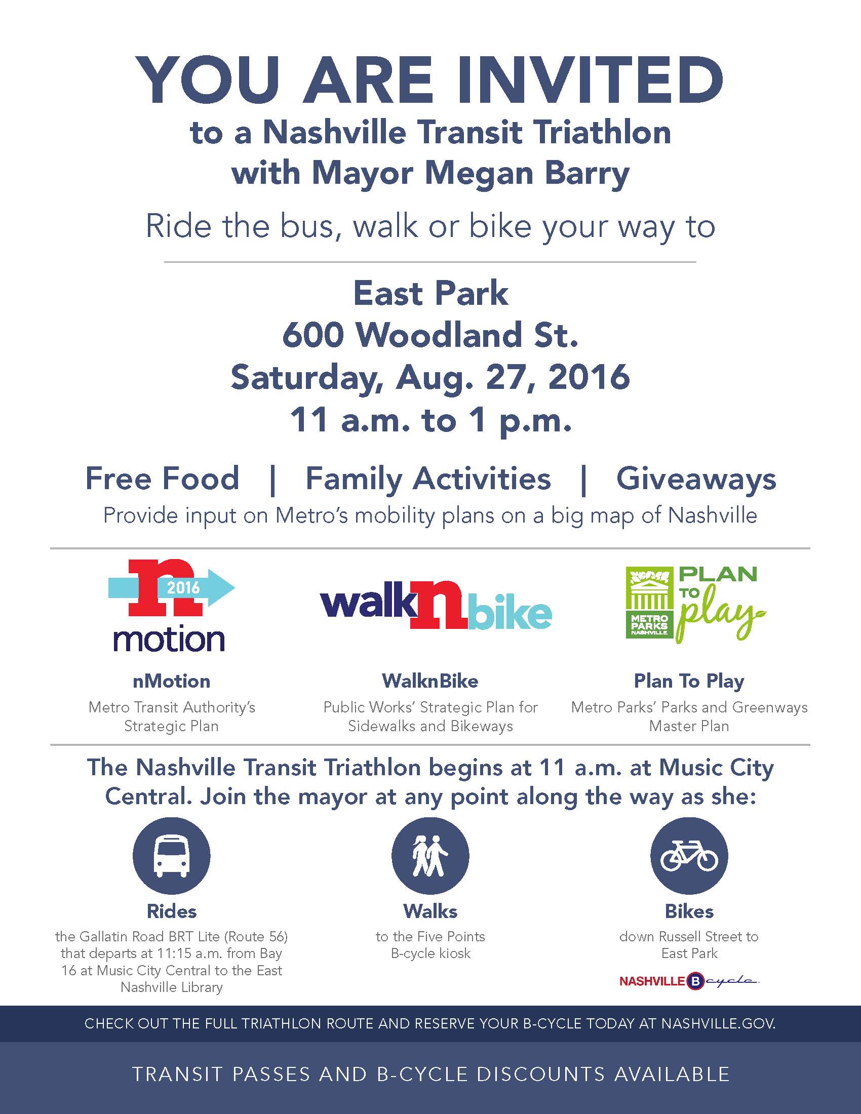 Transit Triathlon Flier